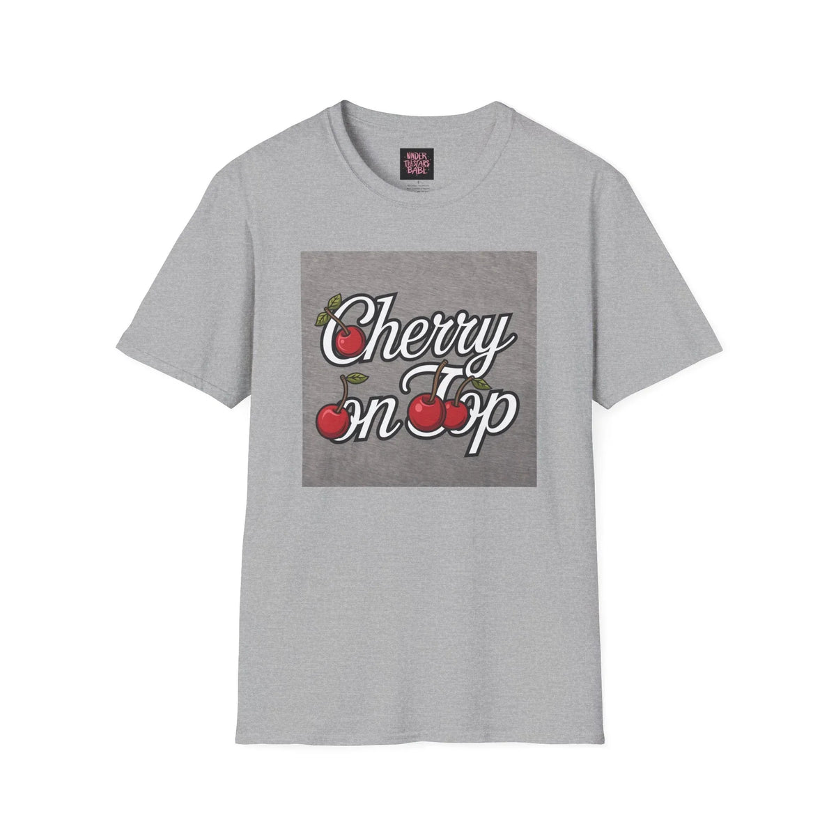 Cherry On Top Unisex Softstyle T-Shirt - Under The Stars Babe - underthestarsbabe
