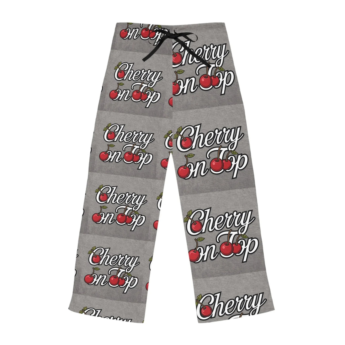 Cherry On Top Women's Pajama Pants (AOP) - underthestarsbabe