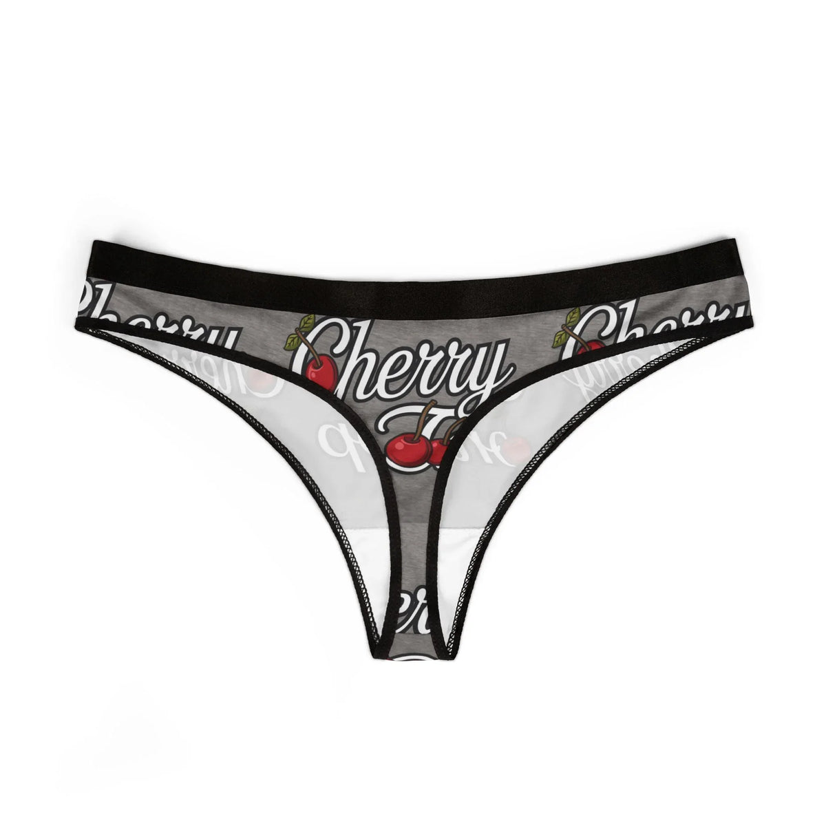 Cherry On Top Women's Thongs - Under The Stars Babe - underthestarsbabe