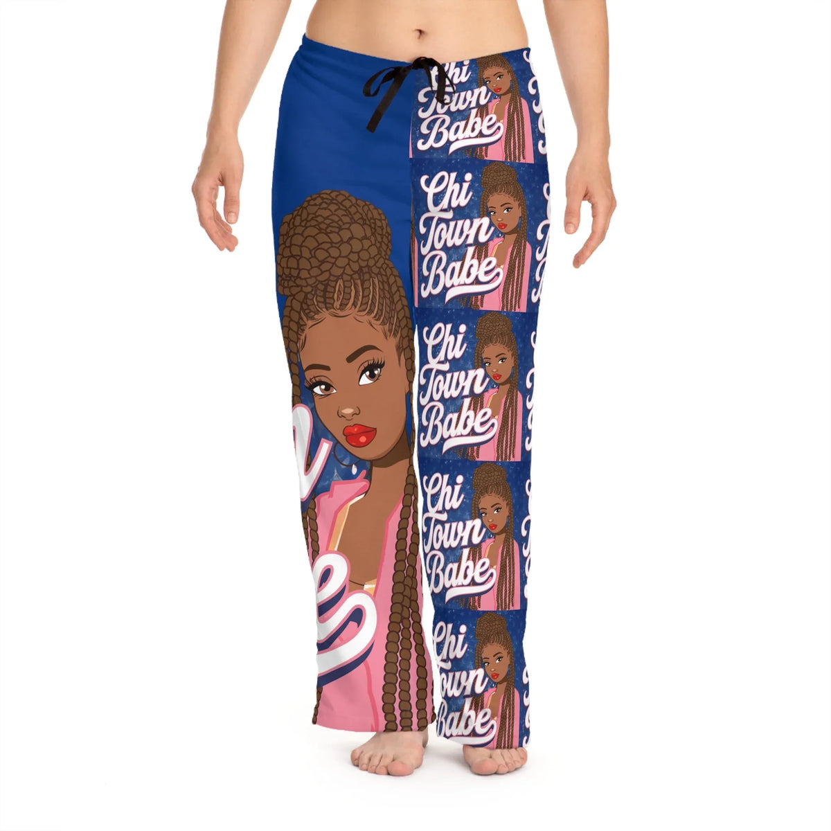 Chi Town Women's Pajama Pants (AOP) - underthestarsbabe