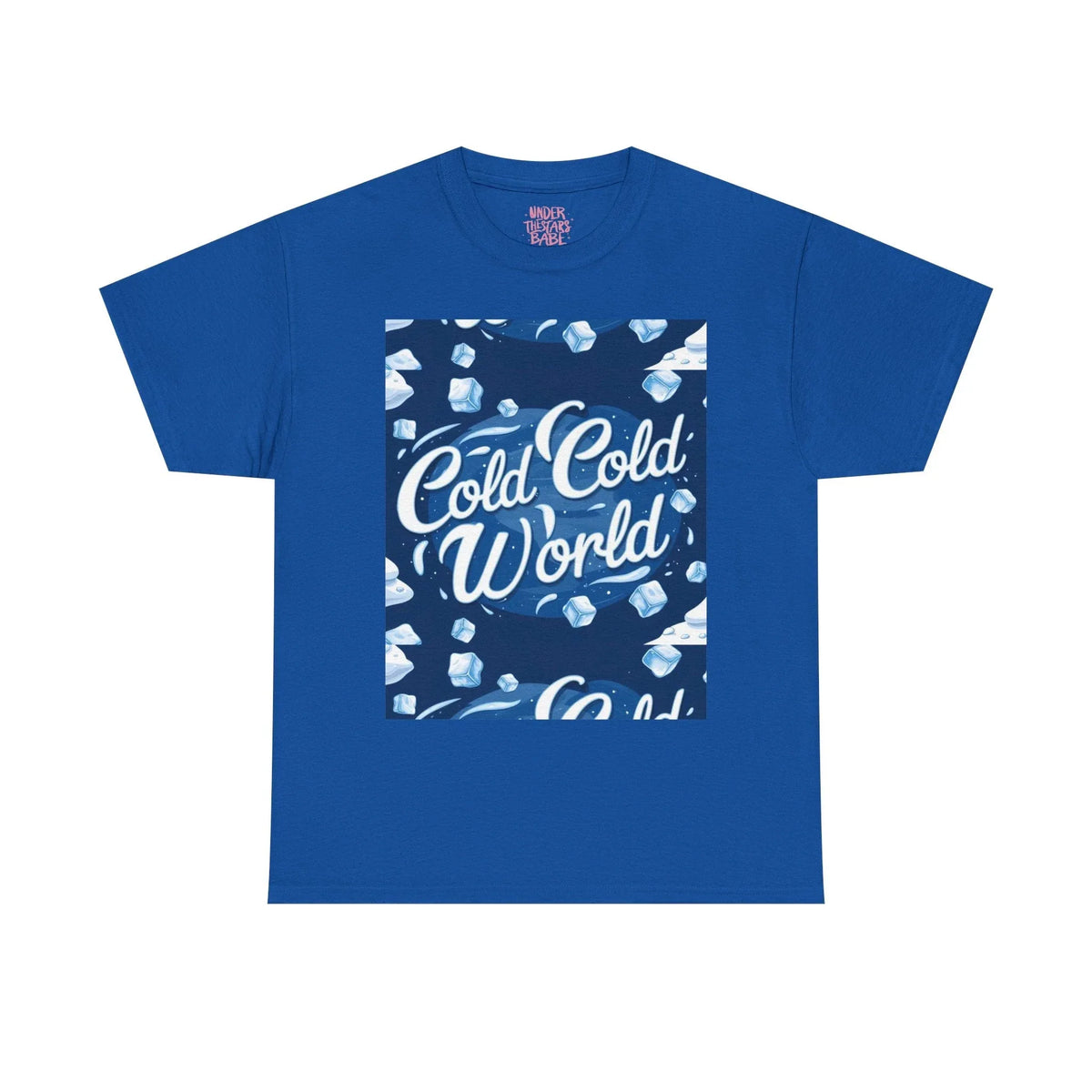 Cold Cold World Unisex Tee | Bold Urban Style & Comfort - underthestarsbabe