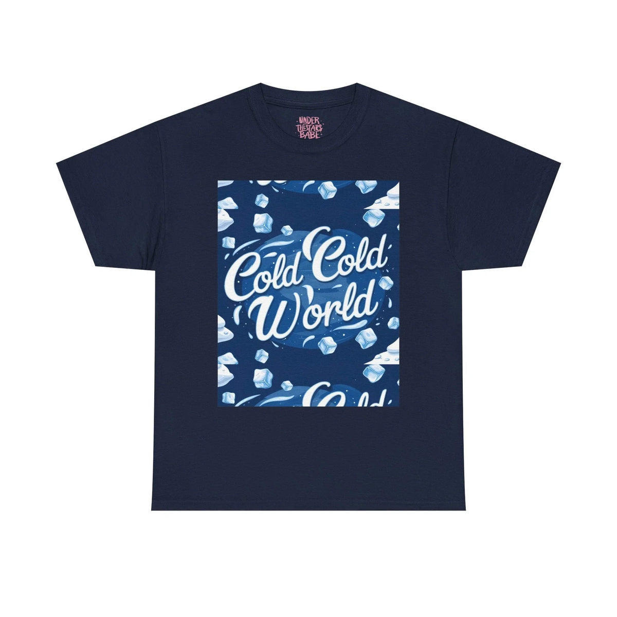 Cold Cold World Unisex Tee | Bold Urban Style & Comfort - underthestarsbabe