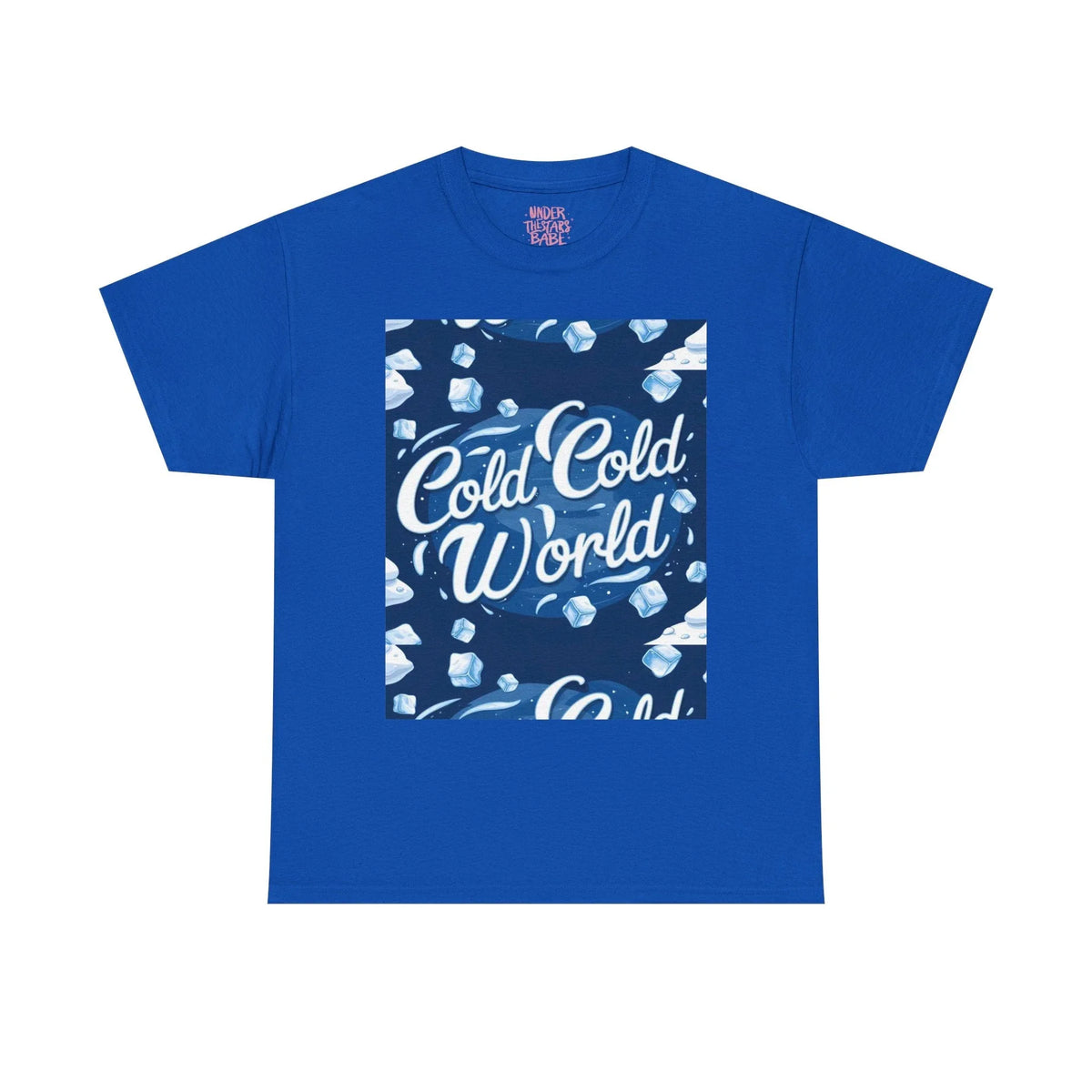 Cold Cold World Unisex Tee | Bold Urban Style & Comfort - underthestarsbabe