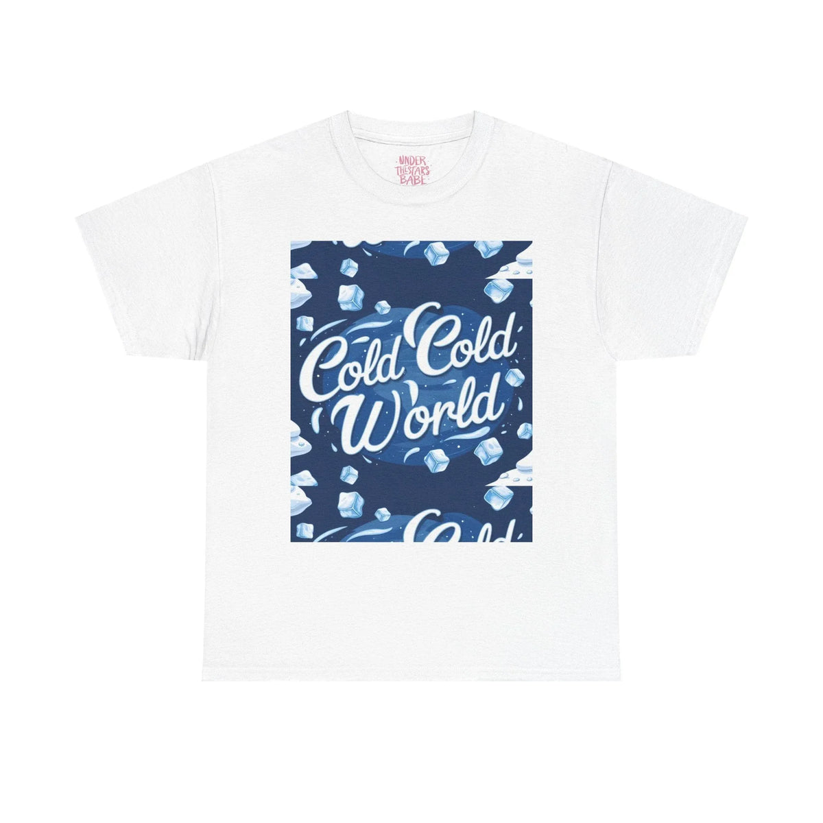 Cold Cold World Unisex Tee | Bold Urban Style & Comfort - underthestarsbabe