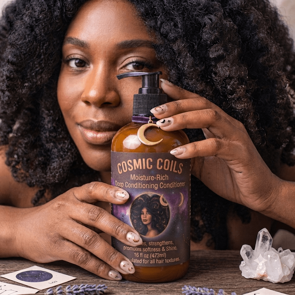 Cosmic Coils Hydrating Deep Conditioner - underthestarsbabe.shop