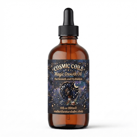 Cosmic Coils Magic Beard & Hair Oil 4oz - underthestarsbabe.shop