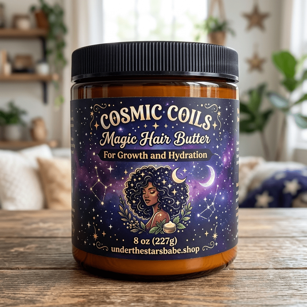 💫 Cosmic Coils Magic Hair Butter - underthestarsbabe.shop