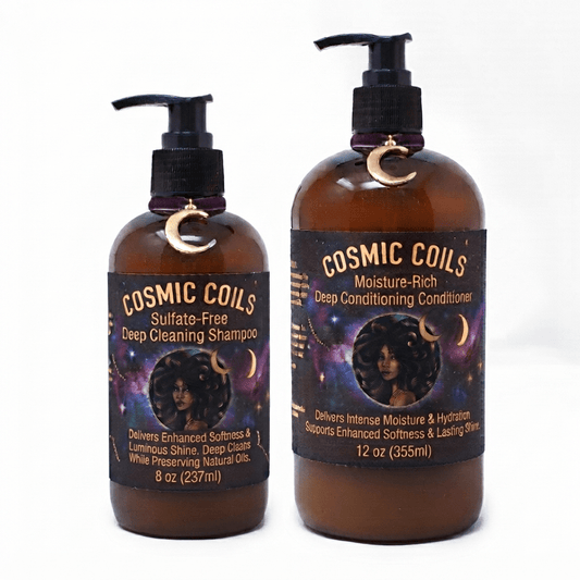 Cosmic Coils Magic Shampoo & Conditioner Duo Set - underthestarsbabe.shop