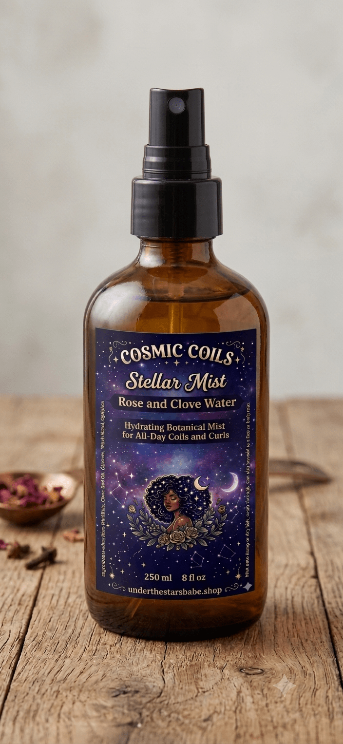 Cosmic Coils Stellar Hair Mist 8oz - underthestarsbabe.shop