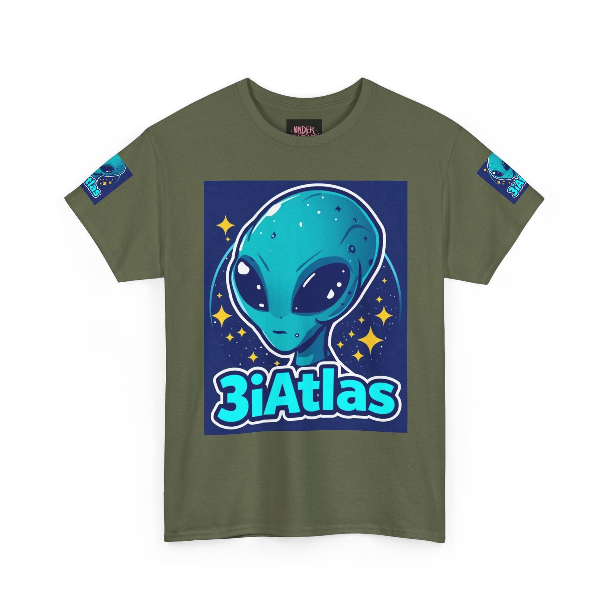 Cute Acturian Alien Space T-Shirt - Unisex Tee - underthestarsbabe