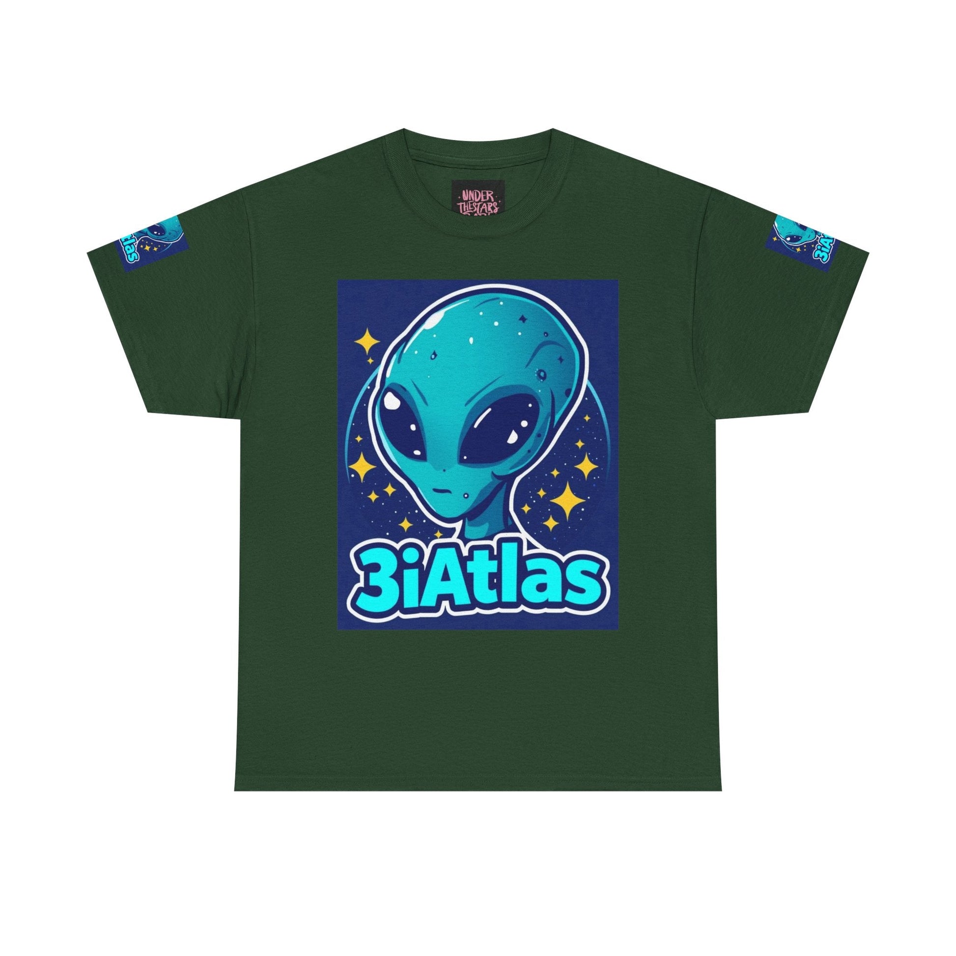 Cute Acturian Alien Space T-Shirt - Unisex Tee - underthestarsbabe