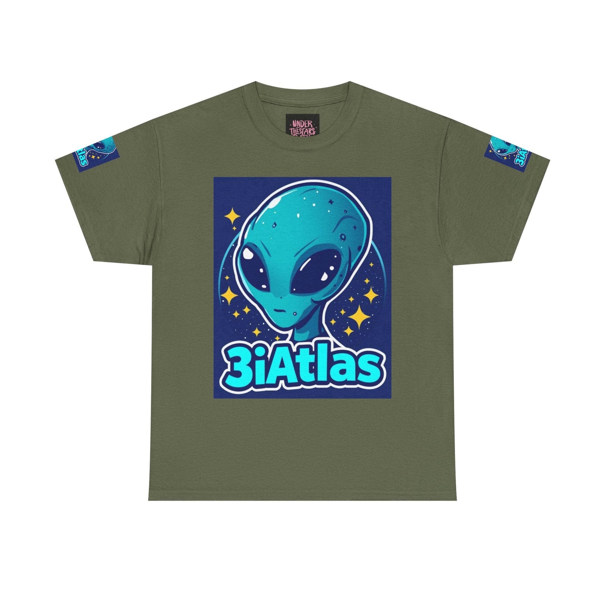 Cute Acturian Alien Space T-Shirt - Unisex Tee - underthestarsbabe