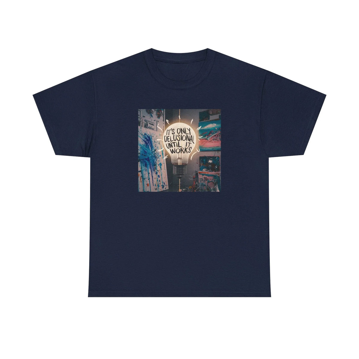 Delusional Unisex Heavy Cotton Tee - underthestarsbabe