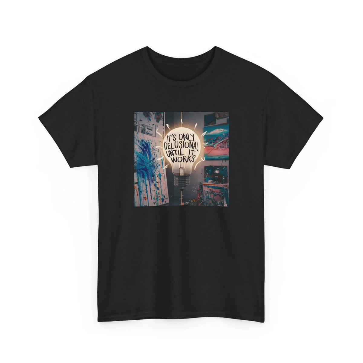 Delusional Unisex Heavy Cotton Tee - underthestarsbabe