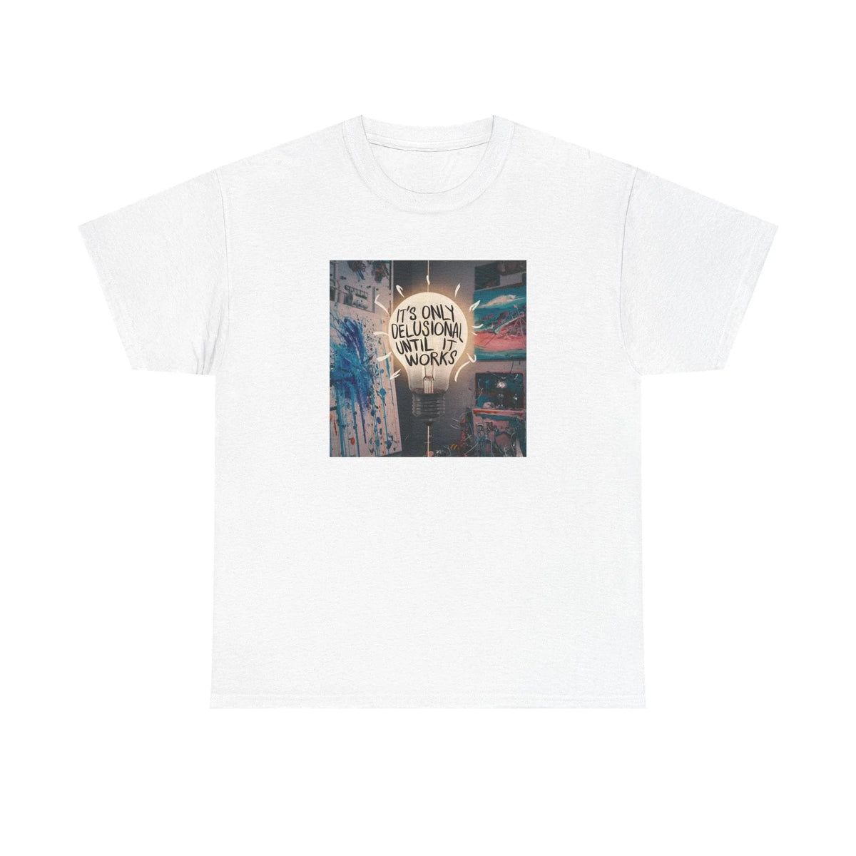 Delusional Unisex Heavy Cotton Tee - underthestarsbabe