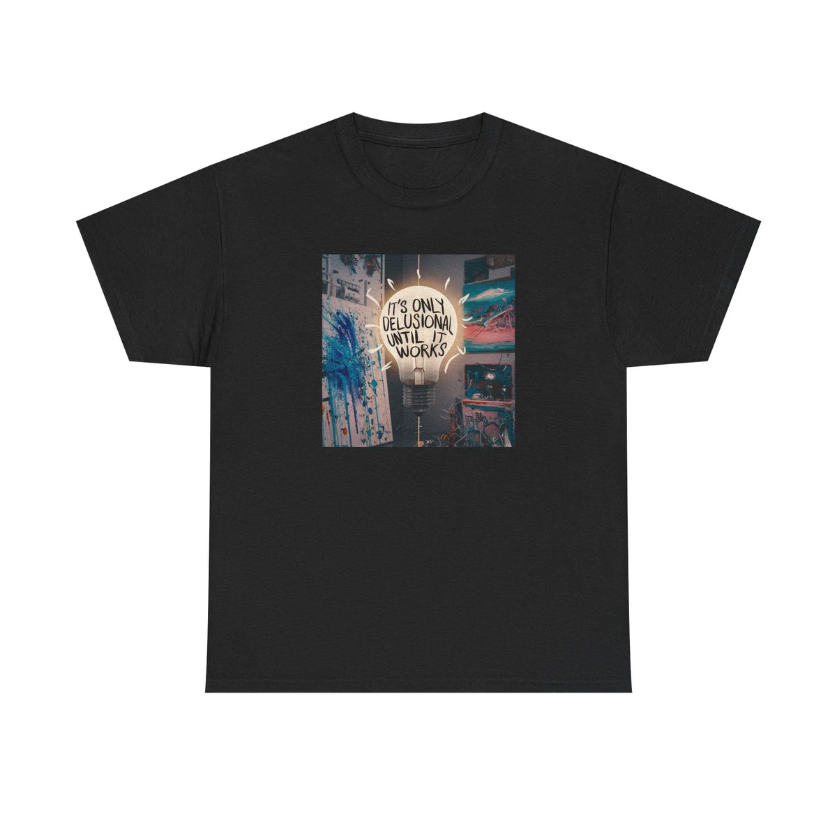 Delusional Unisex Heavy Cotton Tee - underthestarsbabe