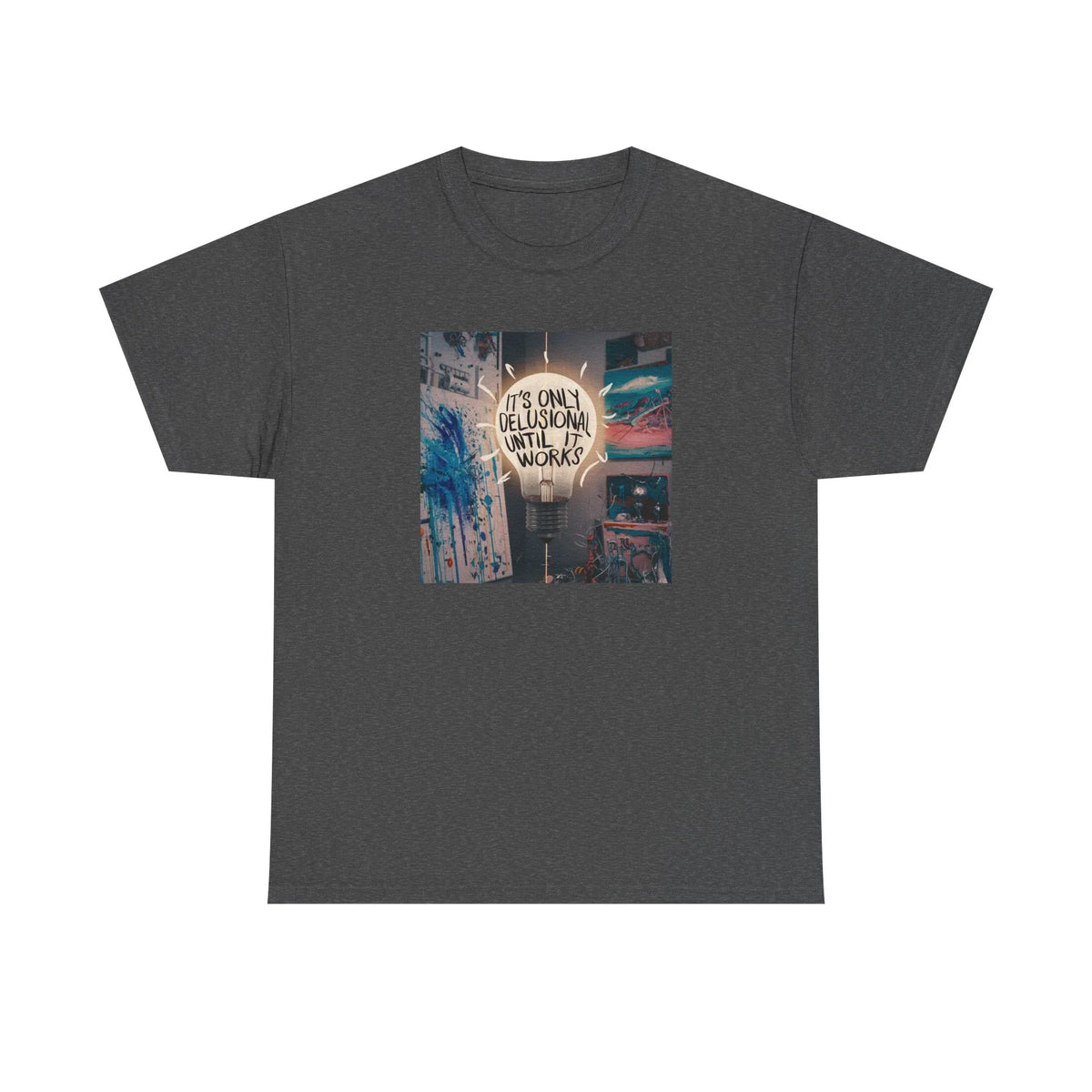 Delusional Unisex Heavy Cotton Tee - underthestarsbabe