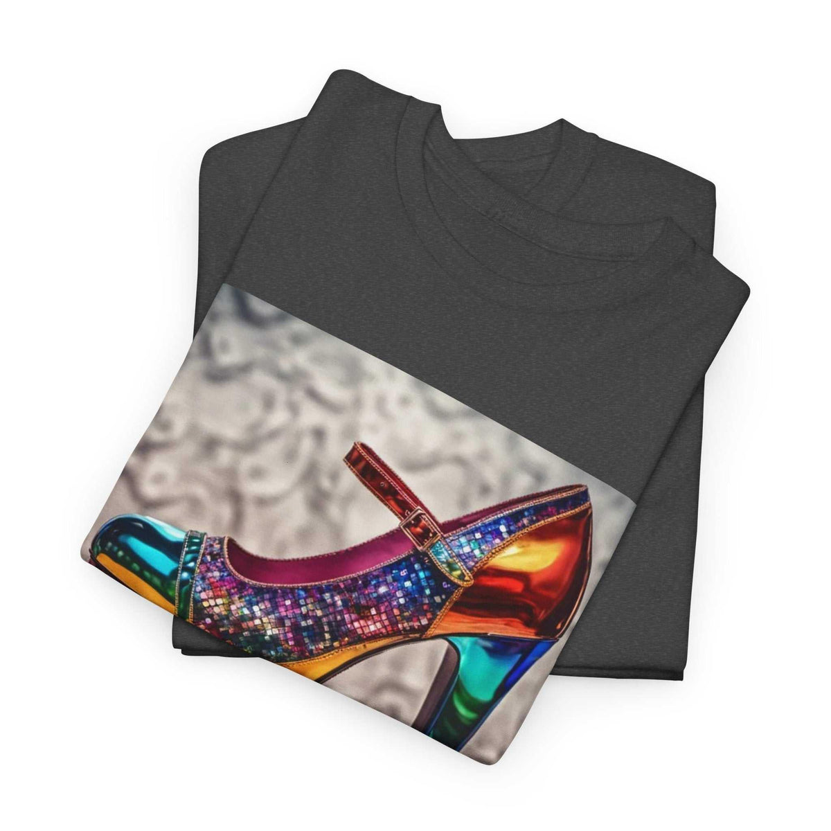 Disco Nights Unisex Heavy Cotton Tee - Retro Vibes - Under the Stars Babe - underthestarsbabe