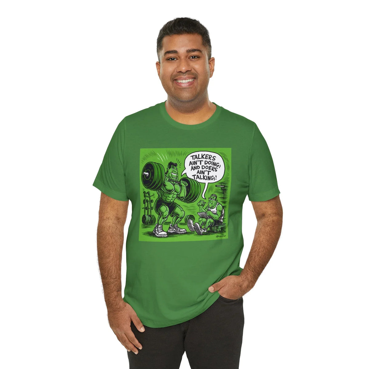 Doers Talkers Unisex Jersey Tee - Motivational & Bold - Under the Stars Babe - underthestarsbabe