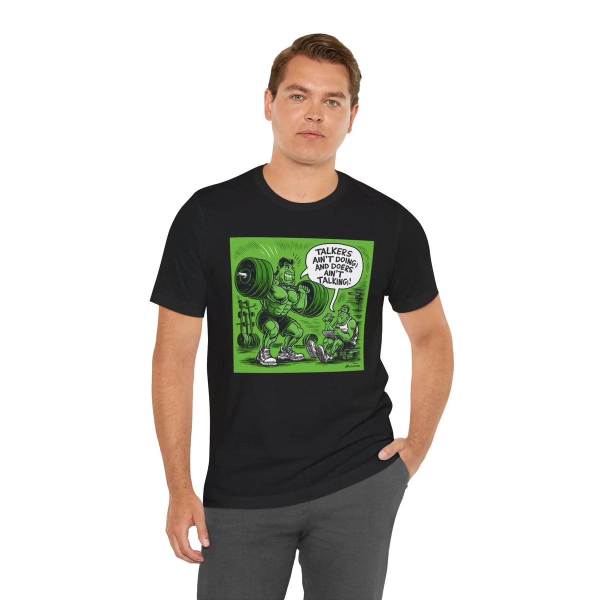 Doers Talkers Unisex Jersey Tee - Motivational & Bold - Under the Stars Babe - underthestarsbabe