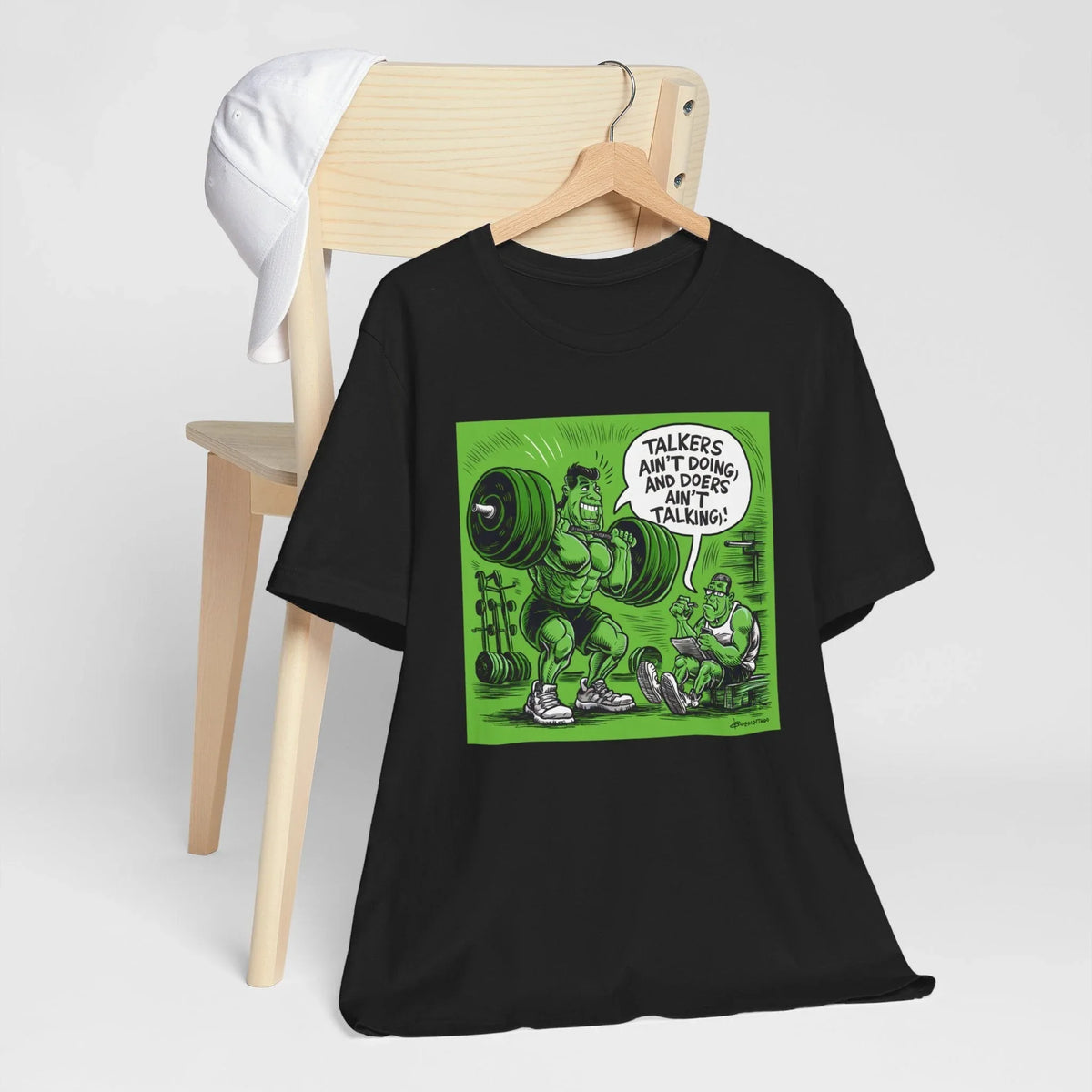 Doers Talkers Unisex Jersey Tee - Motivational & Bold - Under the Stars Babe - underthestarsbabe