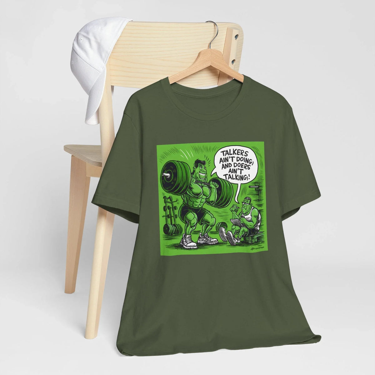 Doers Talkers Unisex Jersey Tee - Motivational & Bold - Under the Stars Babe - underthestarsbabe
