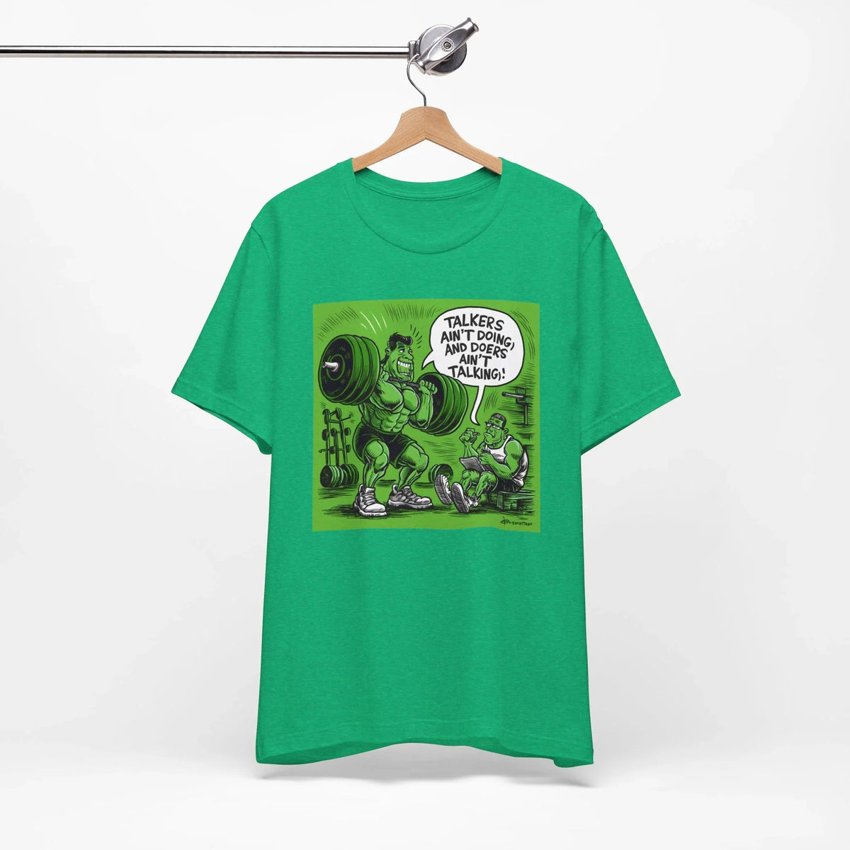 Doers Talkers Unisex Jersey Tee - Motivational & Bold - Under the Stars Babe - underthestarsbabe
