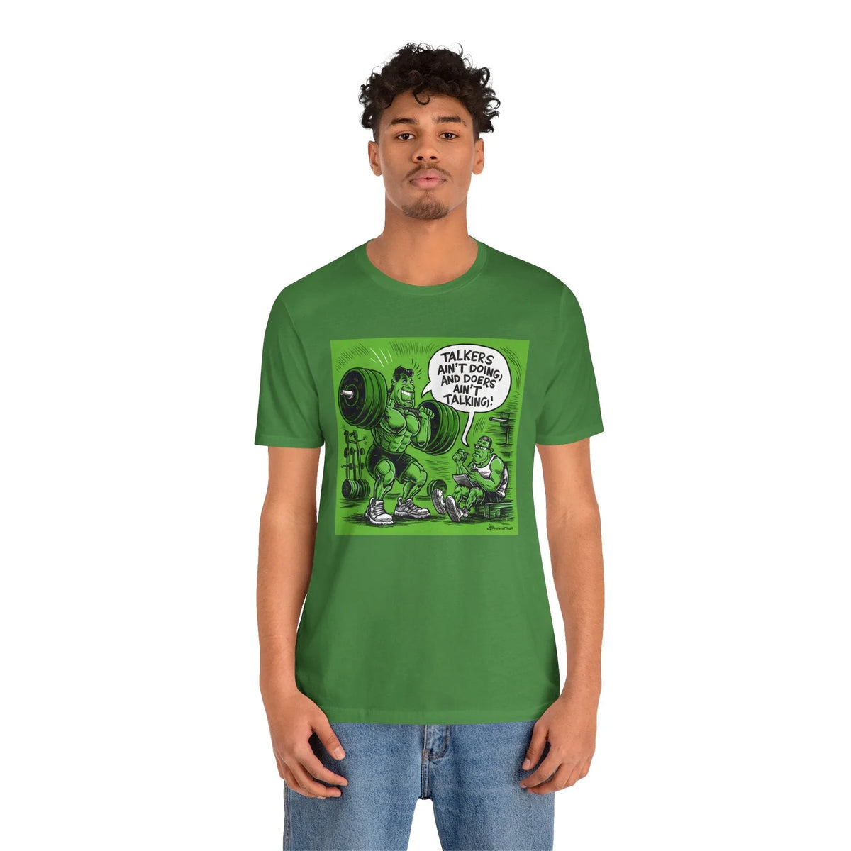 Doers Talkers Unisex Jersey Tee - Motivational & Bold - Under the Stars Babe - underthestarsbabe