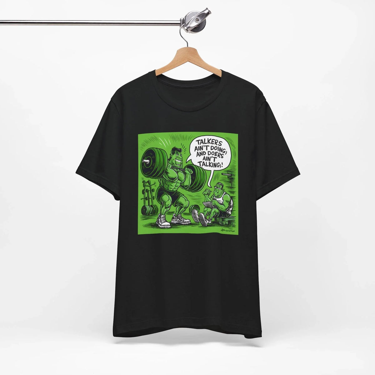 Doers Talkers Unisex Jersey Tee - Motivational & Bold - Under the Stars Babe - underthestarsbabe