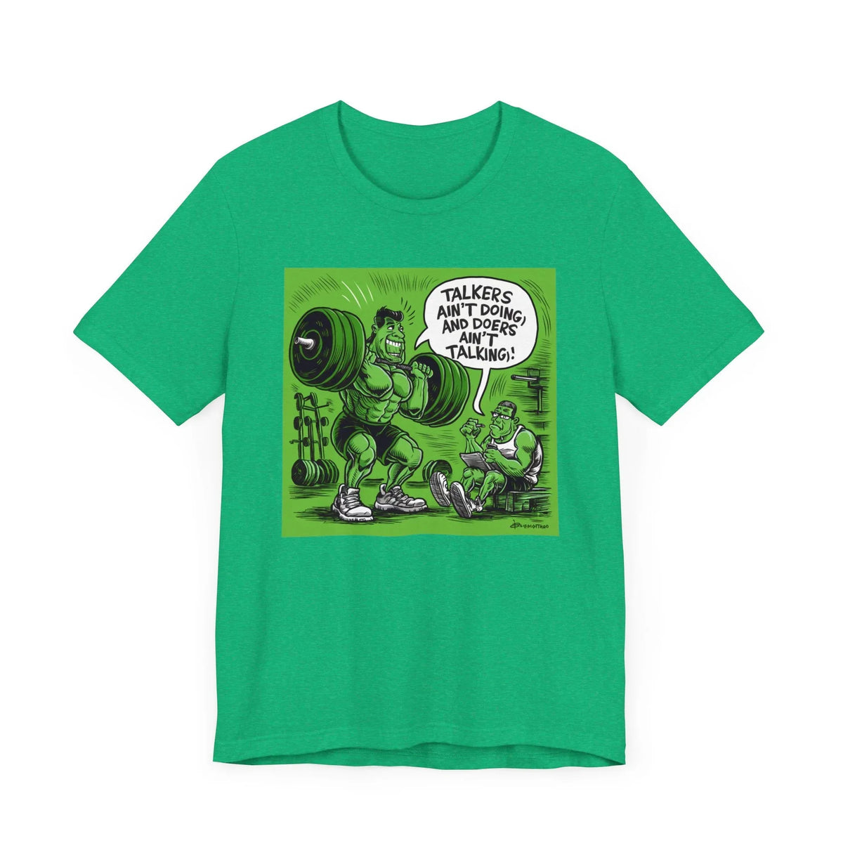 Doers Talkers Unisex Jersey Tee - Motivational & Bold - Under the Stars Babe - underthestarsbabe