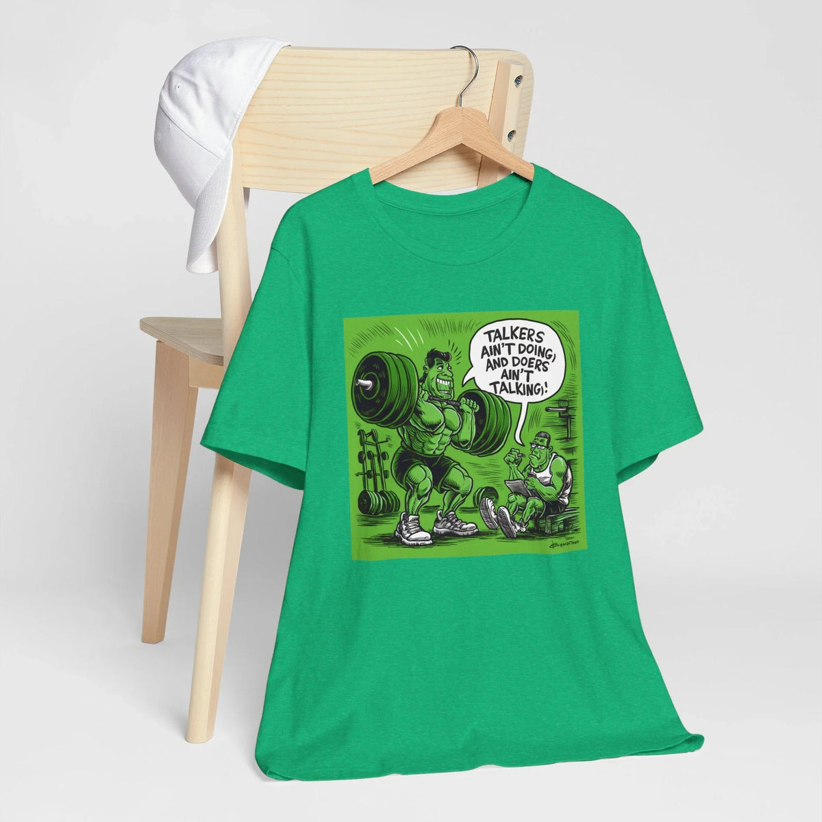 Doers Talkers Unisex Jersey Tee - Motivational & Bold - Under the Stars Babe - underthestarsbabe