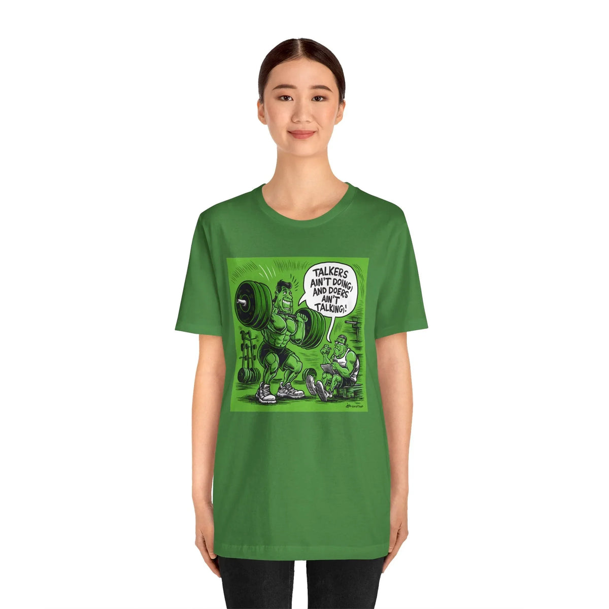 Doers Talkers Unisex Jersey Tee - Motivational & Bold - Under the Stars Babe - underthestarsbabe