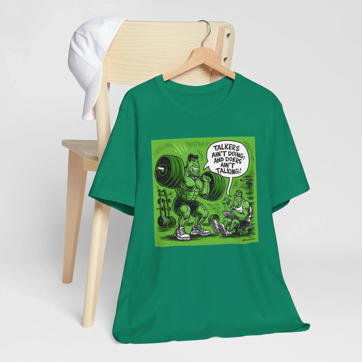 Doers Talkers Unisex Jersey Tee - Motivational & Bold - Under the Stars Babe - underthestarsbabe