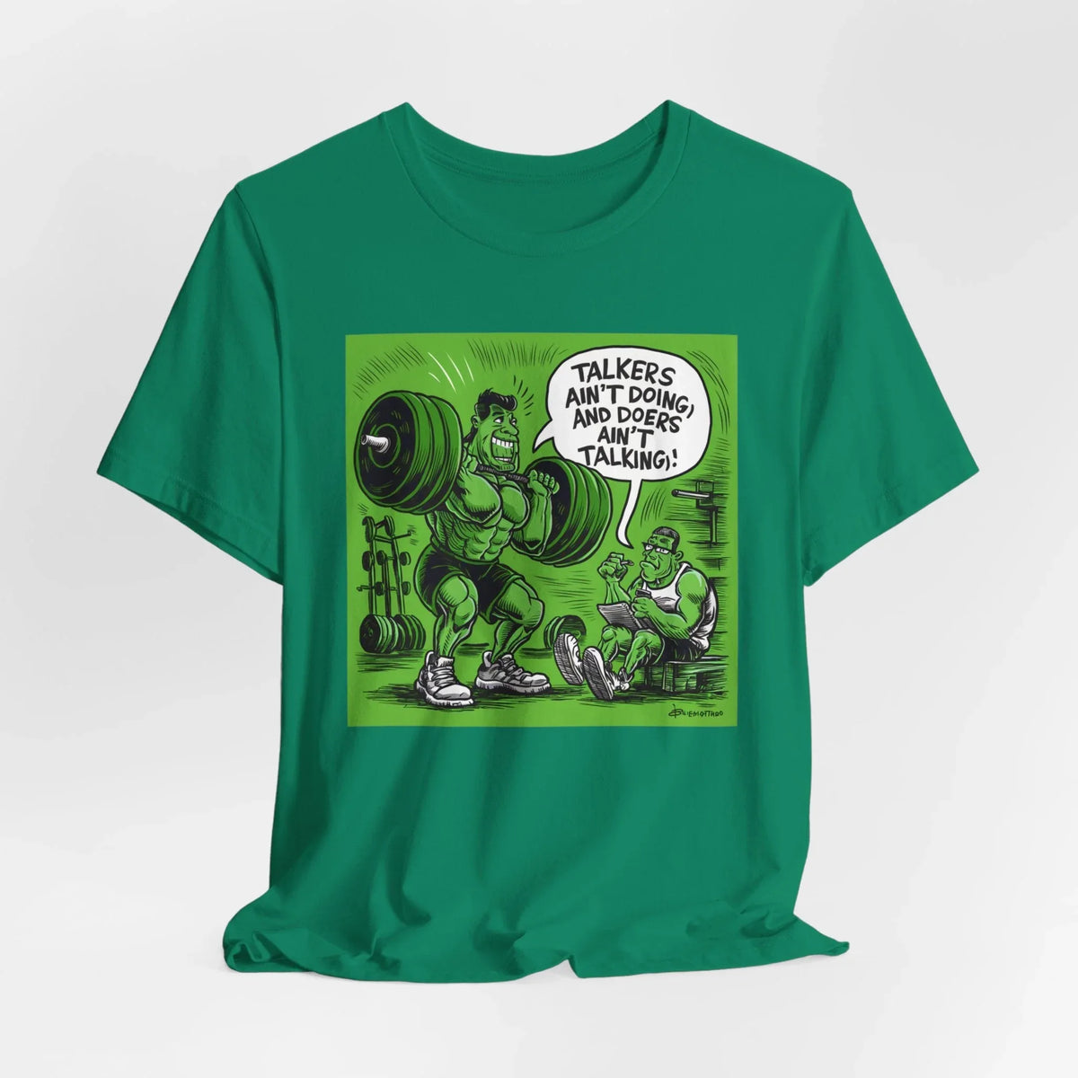 Doers Talkers Unisex Jersey Tee - Motivational & Bold - Under the Stars Babe - underthestarsbabe