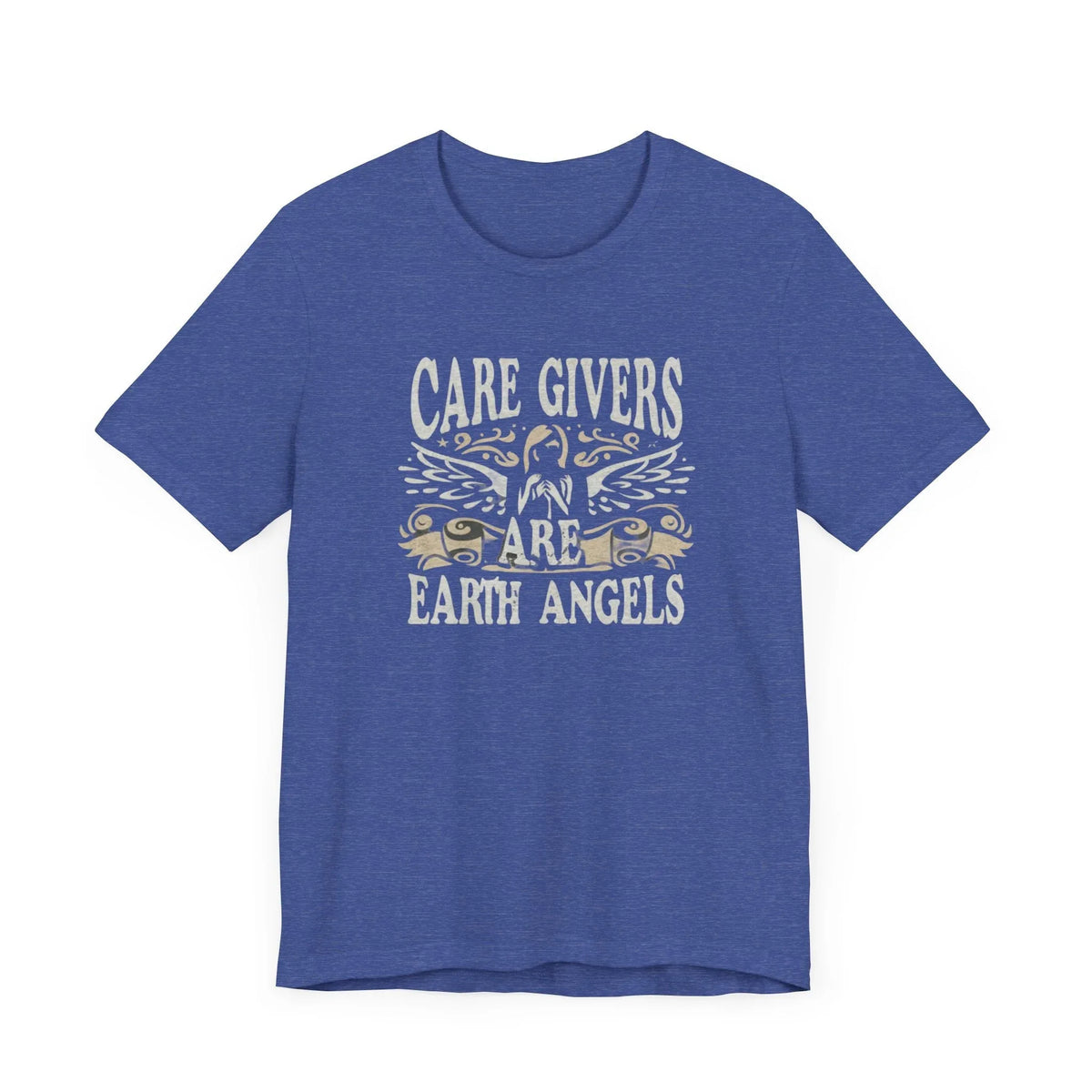 Caregivers Are Earth Angels Tee | Soft & Meaningful Shirt - underthestarsbabe