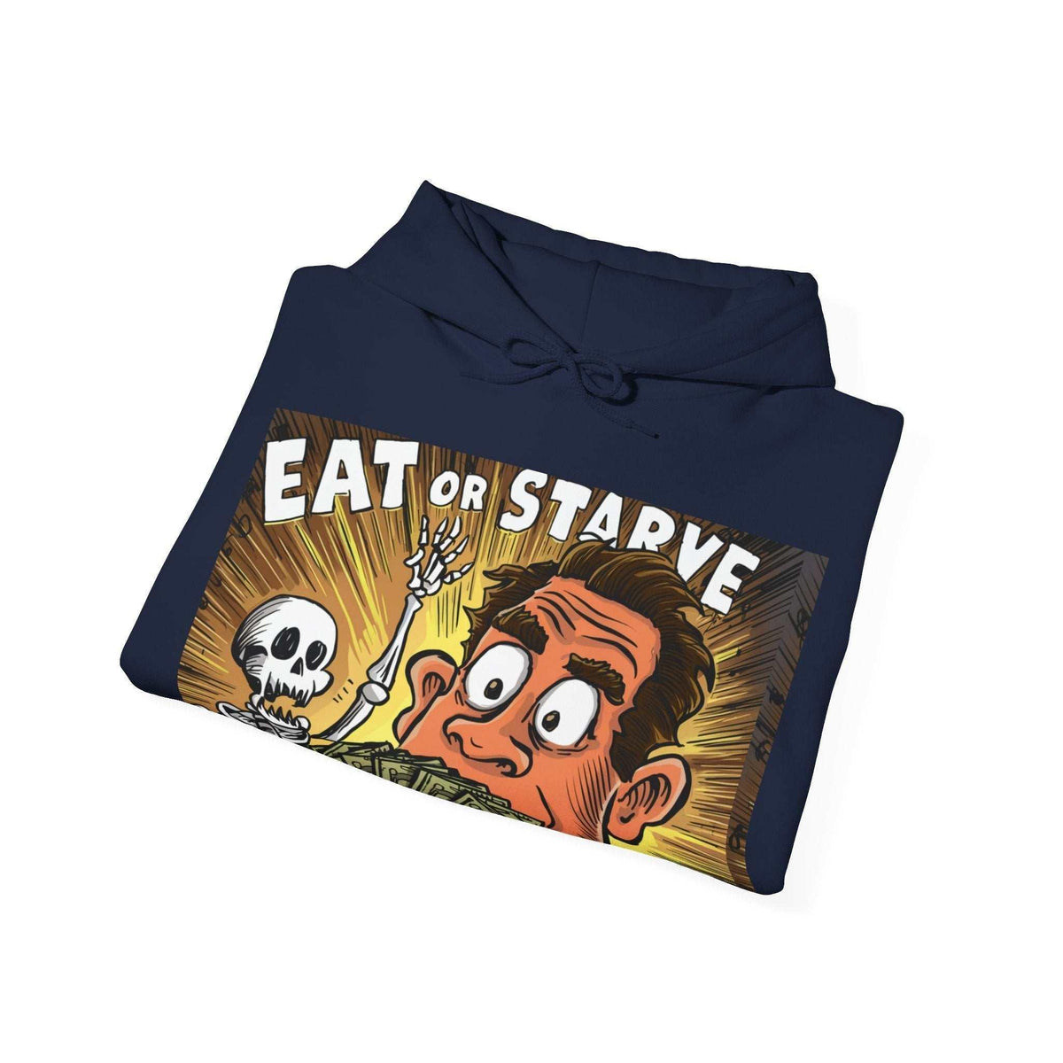 Eat or Starve Unisex Hoodie - Under the Stars Babe - underthestarsbabe