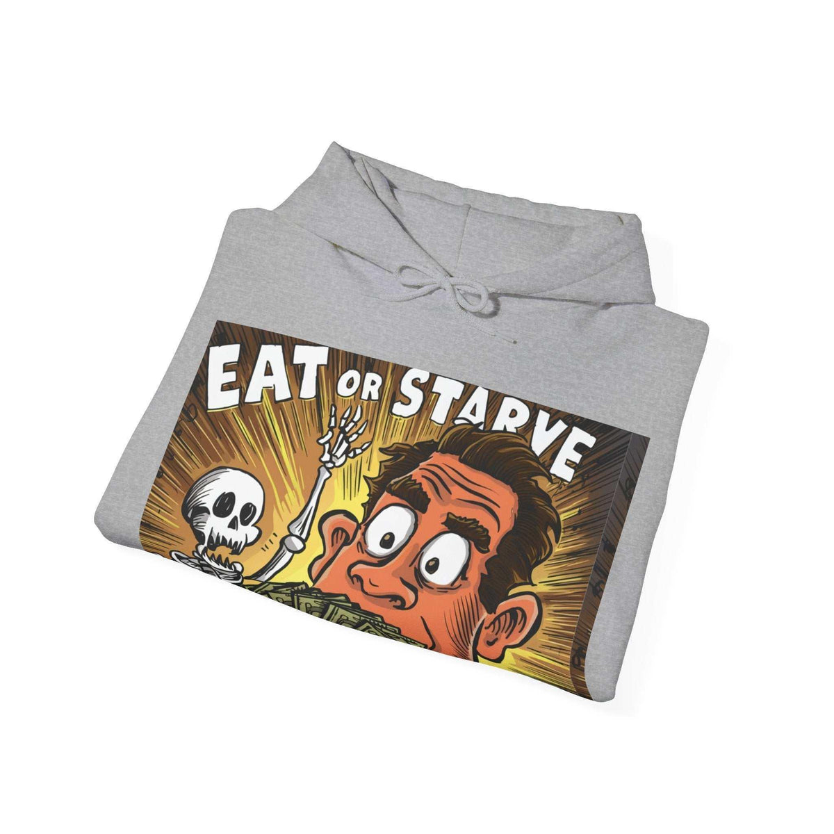 Eat or Starve Unisex Hoodie - Under the Stars Babe - underthestarsbabe
