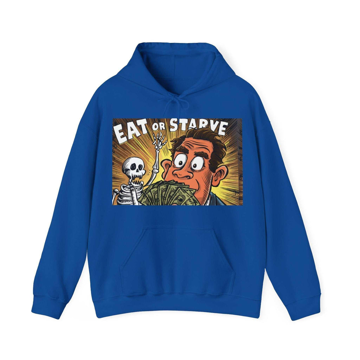 Eat or Starve Unisex Hoodie - Under the Stars Babe - underthestarsbabe
