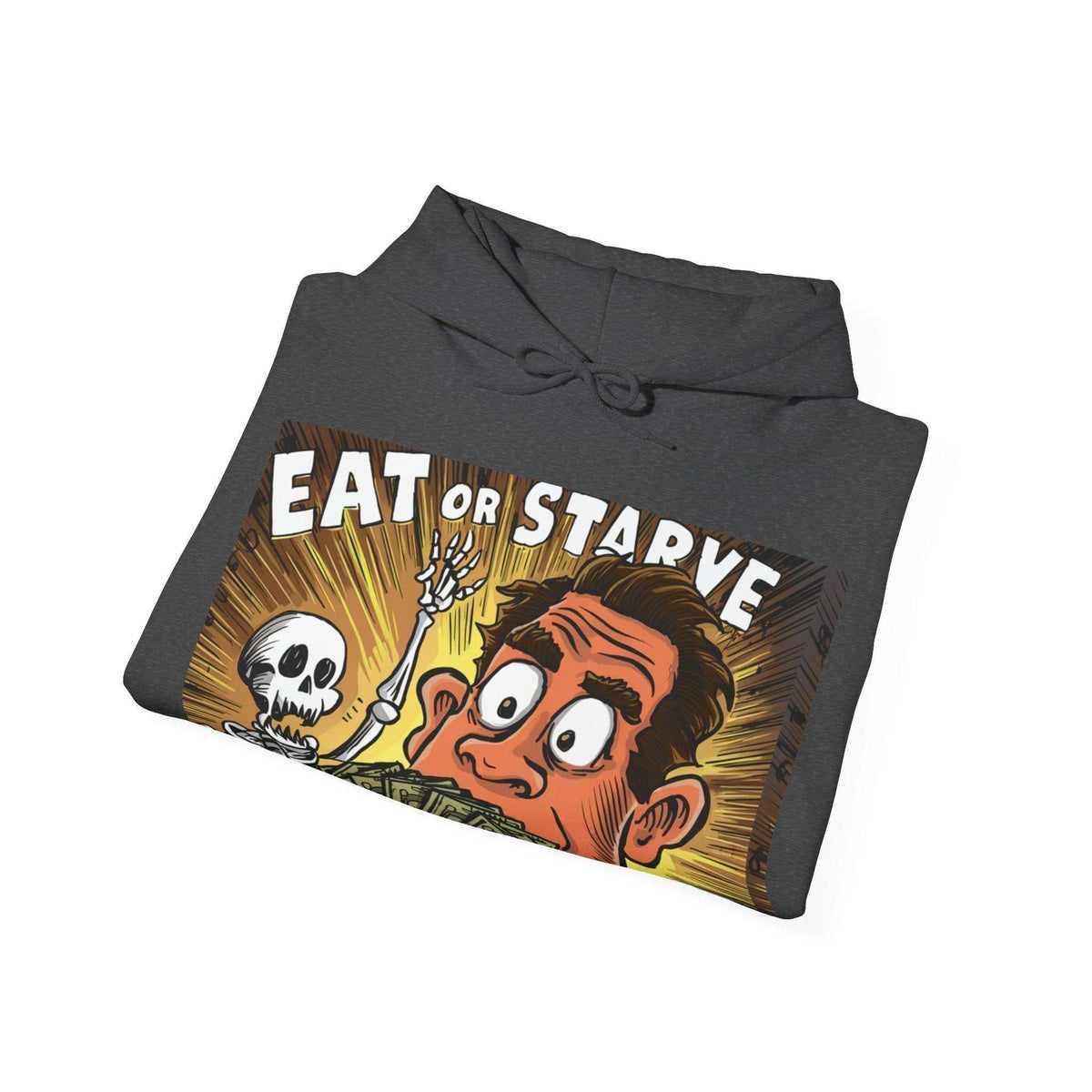 Eat or Starve Unisex Hoodie - Under the Stars Babe - underthestarsbabe