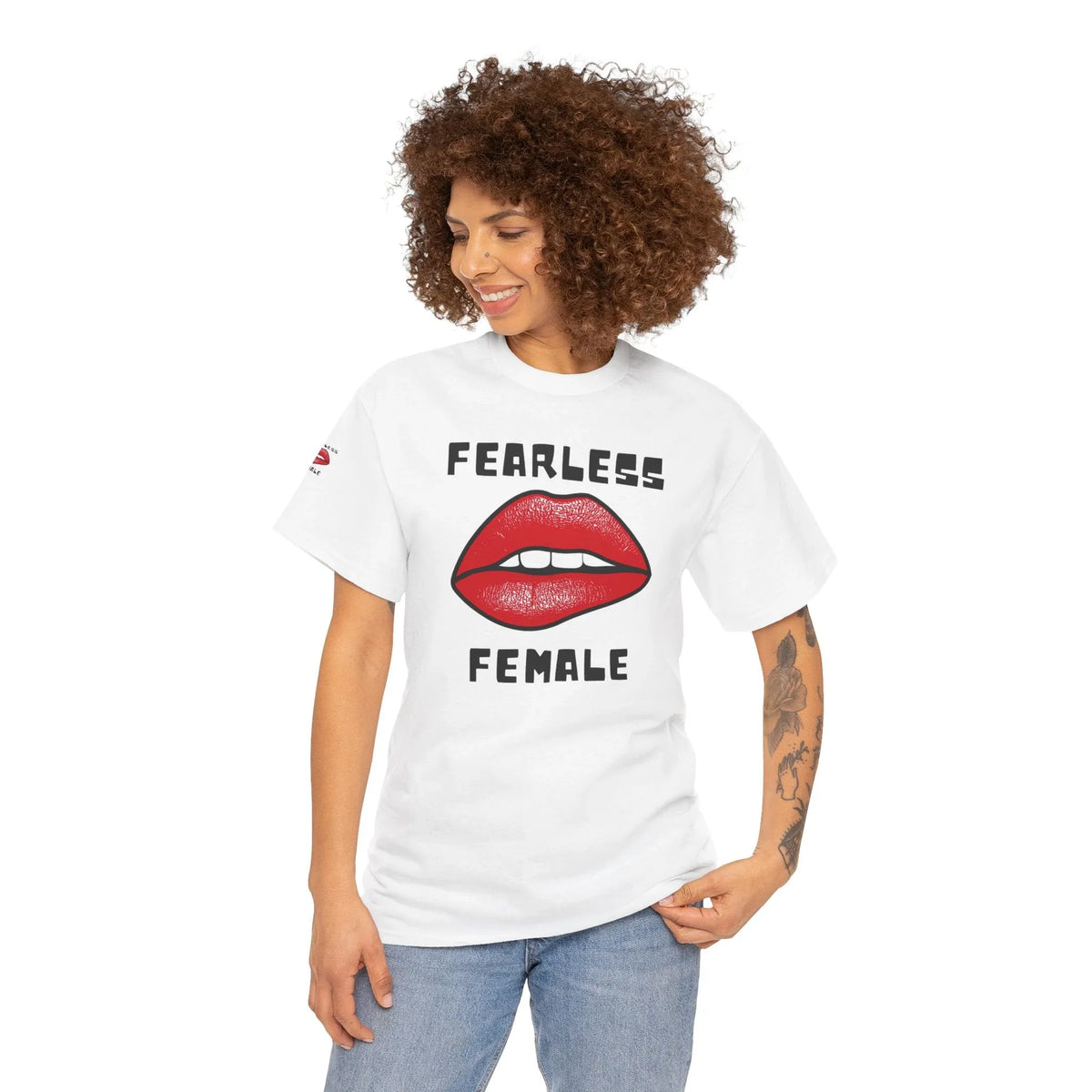 Empowering Fearless Female Tee - underthestarsbabe