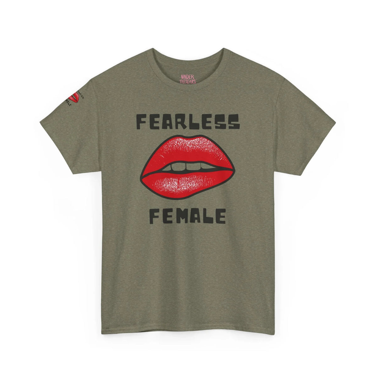 Empowering Fearless Female Tee - underthestarsbabe