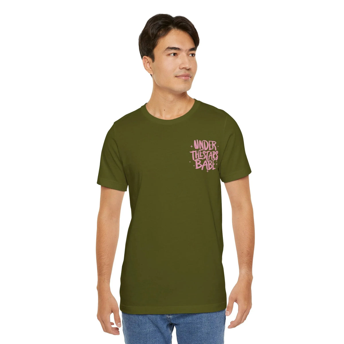 Essential Unisex Jersey Short Sleeve Tee - Classic & Comfortable - Under the Stars Babe - underthestarsbabe