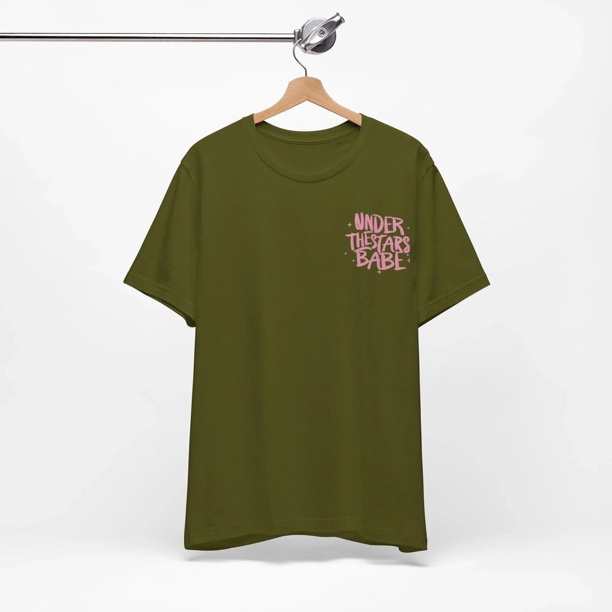 Essential Unisex Jersey Short Sleeve Tee - Classic & Comfortable - Under the Stars Babe - underthestarsbabe