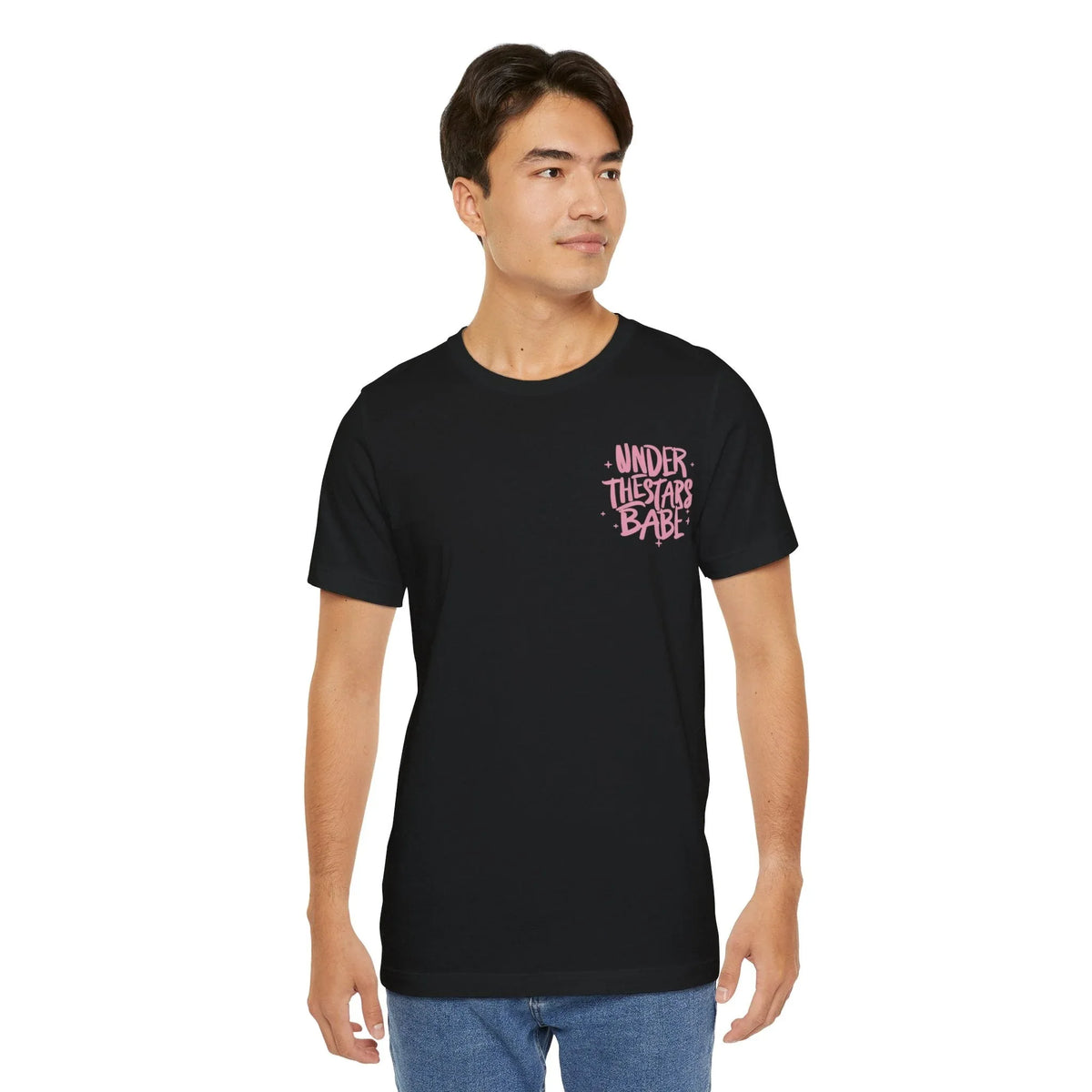 Essential Unisex Jersey Short Sleeve Tee - Classic & Comfortable - Under the Stars Babe - underthestarsbabe