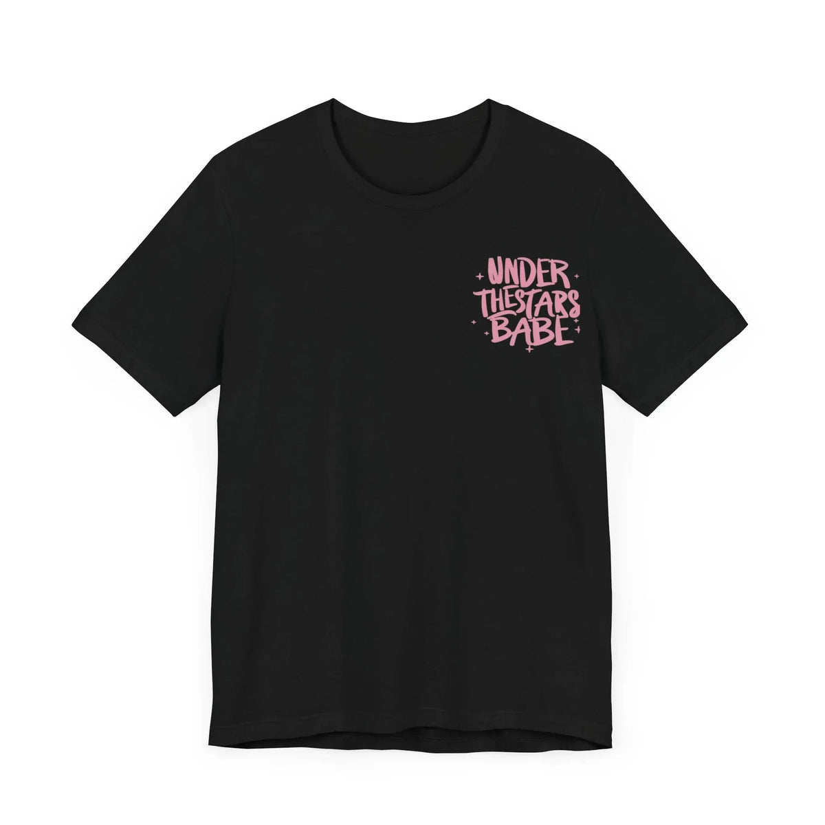Essential Unisex Jersey Short Sleeve Tee - Classic & Comfortable - Under the Stars Babe - underthestarsbabe