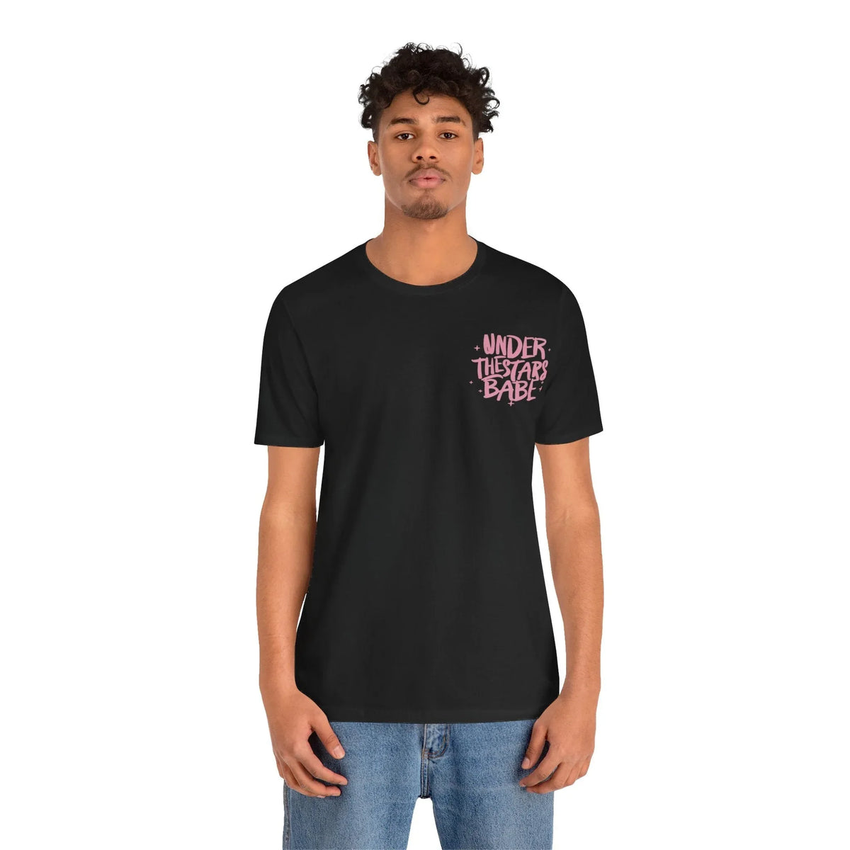 Essential Unisex Jersey Short Sleeve Tee - Classic & Comfortable - Under the Stars Babe - underthestarsbabe