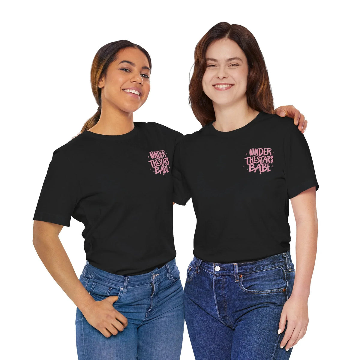 Essential Unisex Jersey Short Sleeve Tee - Classic & Comfortable - Under the Stars Babe - underthestarsbabe
