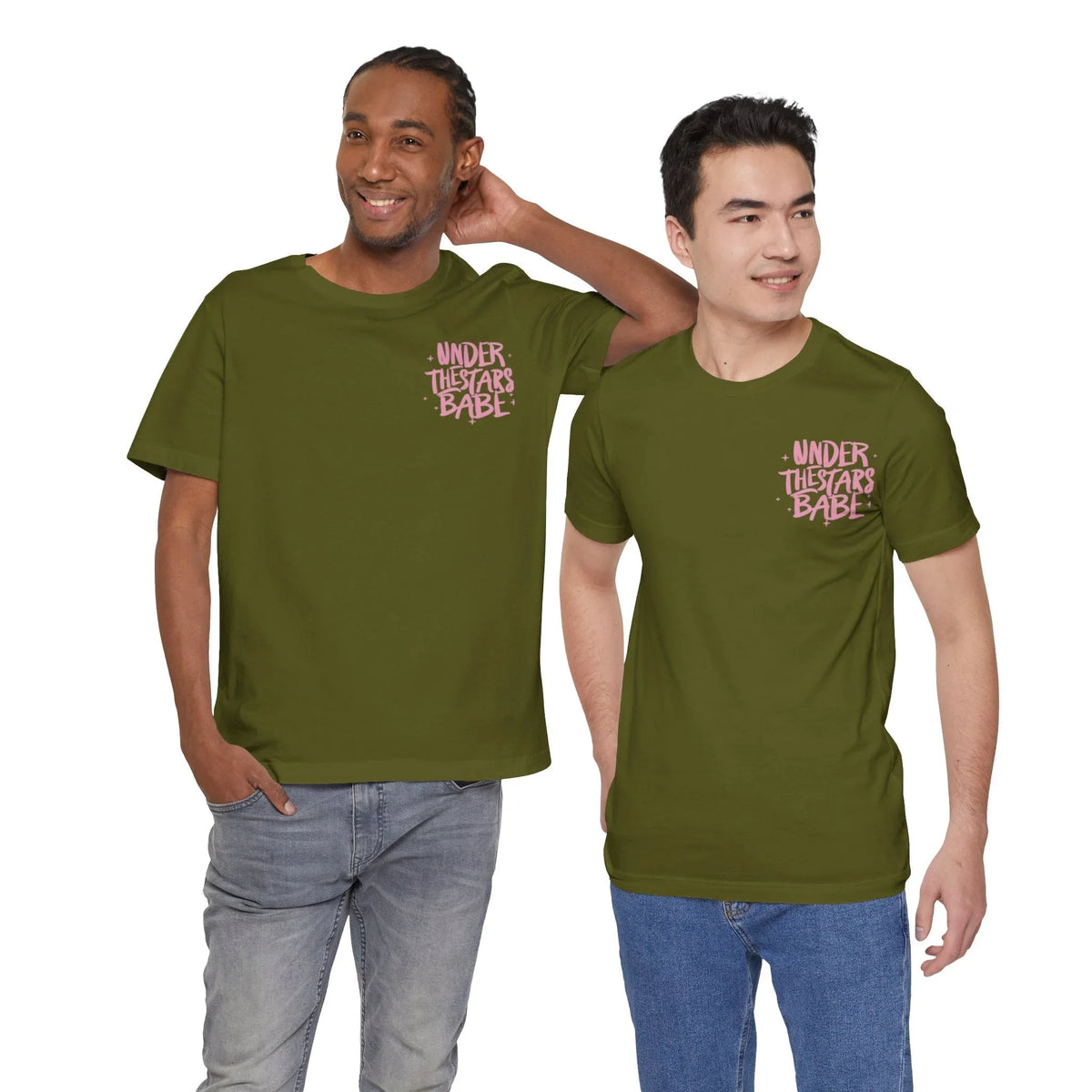 Essential Unisex Jersey Short Sleeve Tee - Classic & Comfortable - Under the Stars Babe - underthestarsbabe