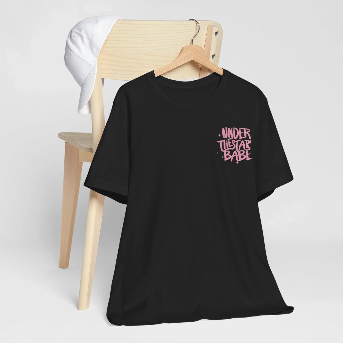 Essential Unisex Jersey Short Sleeve Tee - Classic & Comfortable - Under the Stars Babe - underthestarsbabe