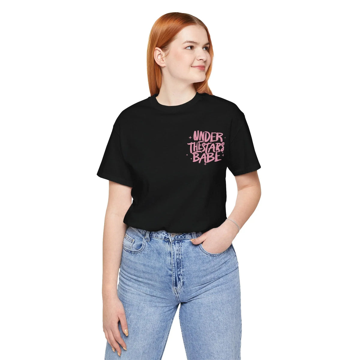 Essential Unisex Jersey Short Sleeve Tee - Classic & Comfortable - Under the Stars Babe - underthestarsbabe
